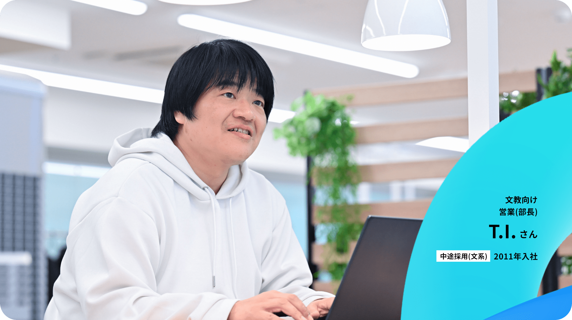 営業(部長) T.I.さん